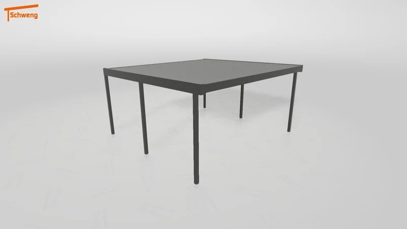 #DE Schweng Flachdachcarport C600+ (ID 33jp2g) #MTG