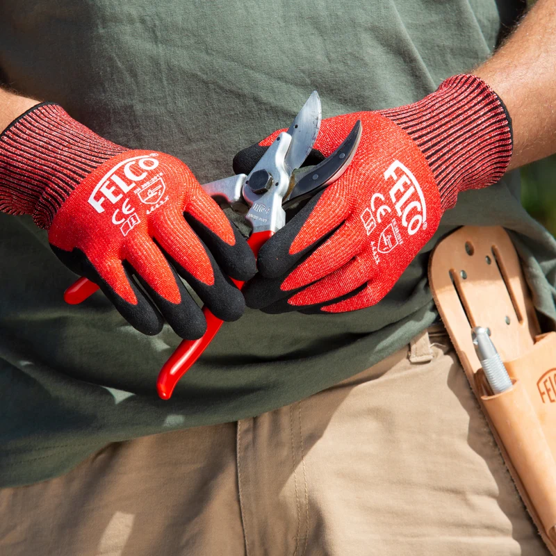 FELCO 4 Bypass-Gartenschere für große Hände