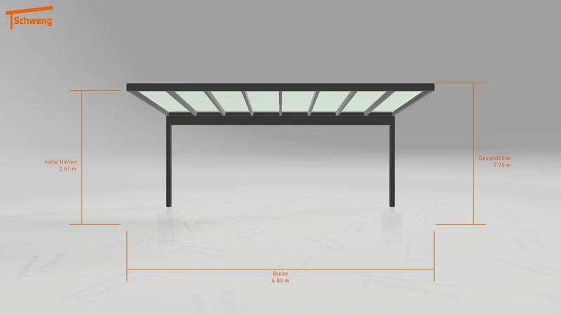 #DE Schweng Terrassenüberdachung S400 (ID 5mzjn3)