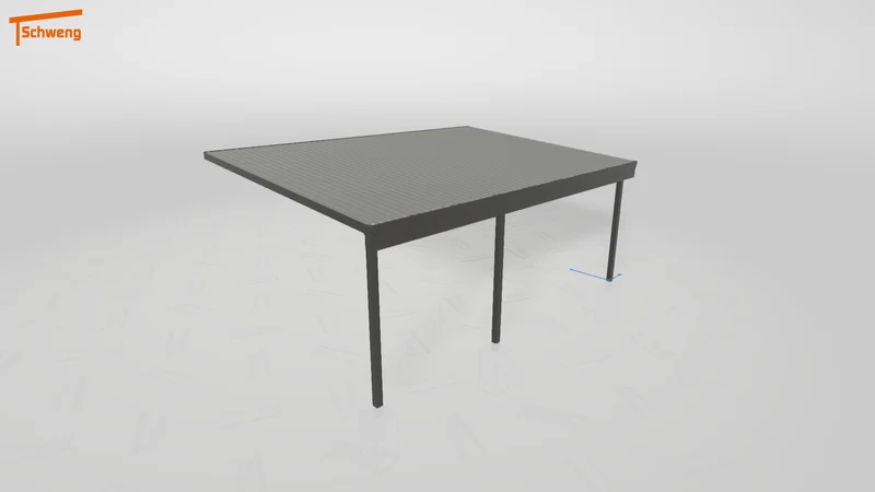 #DE Schweng Pultdachcarport S400 (ID bkpjb2)