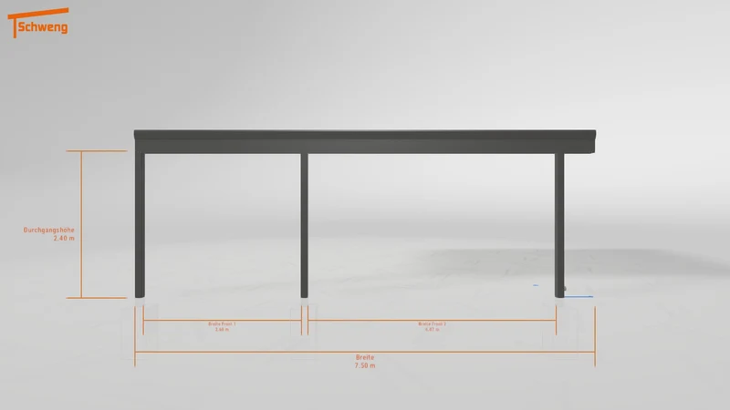 #DE Schweng Pultdachcarport S400 (ID bkpjb2)