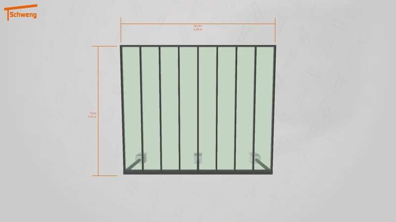 #DE Schweng Terrassenüberdachung S400 (ID 77b5yx)