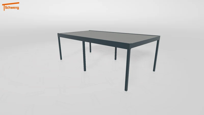 #DE Schweng Flachdachcarport C600 (ID qdv2dk)