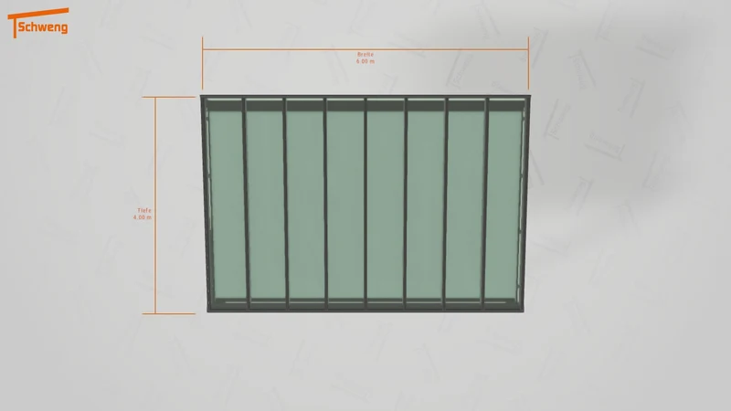 #DE Schweng Terrassenüberdachung S400 (ID 42wv28)