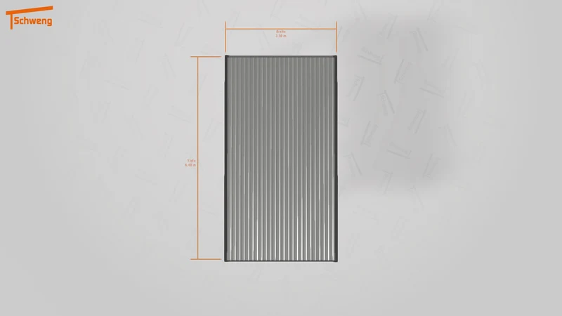#DE Schweng Flachdachcarport C600 (ID k2jr25) #MTG