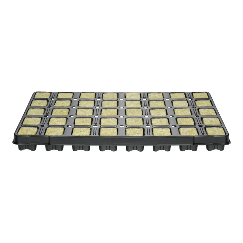 40 Steinwollewürfel mit G24-Platte – QP D 40/4P-40