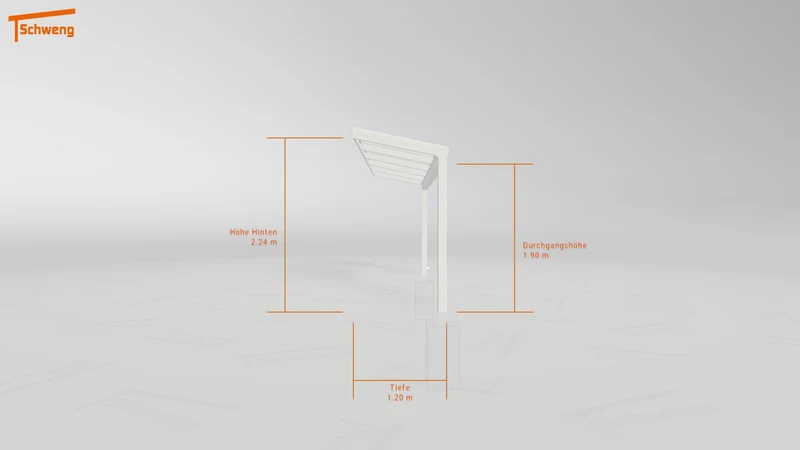 #DE Schweng Terrassenüberdachung S350 (ID mj2nq9)