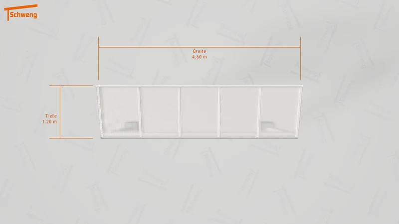 #DE Schweng Terrassenüberdachung S350 (ID mj2nq9)