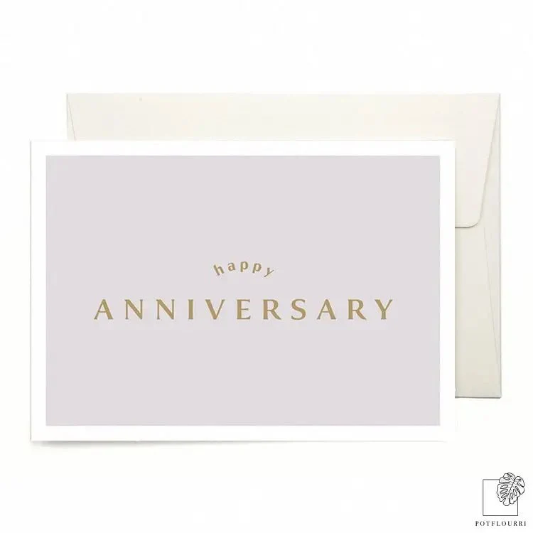 KARTE HAPPY ANNIVERSARY