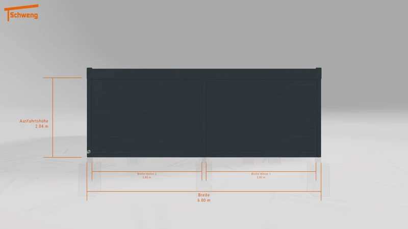 #DE Schweng Flachdachcarport C600+ (ID mj2n59) #MTG