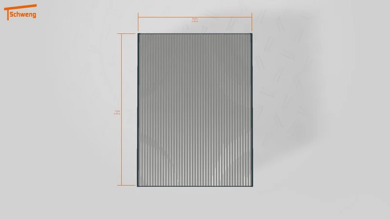 #DE Schweng Flachdachcarport C600+ (ID mj2n59) #MTG