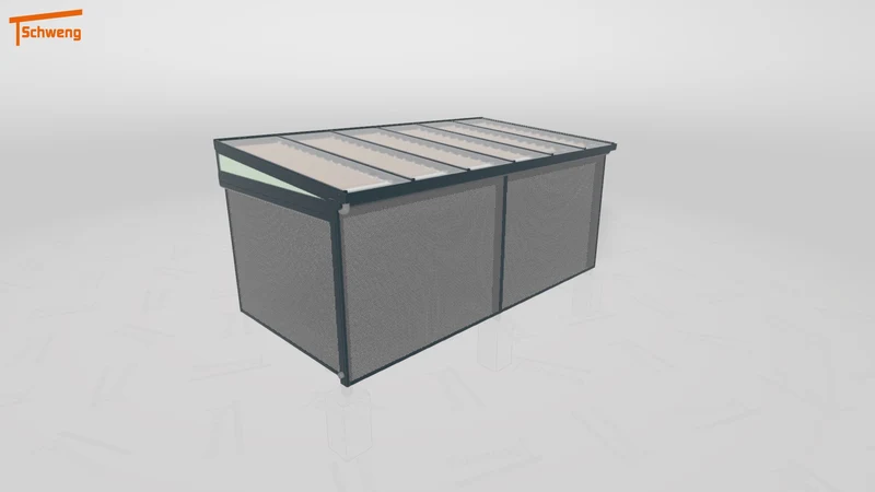 #DE Schweng Terrassenüberdachung S350 (ID 77bnqq)