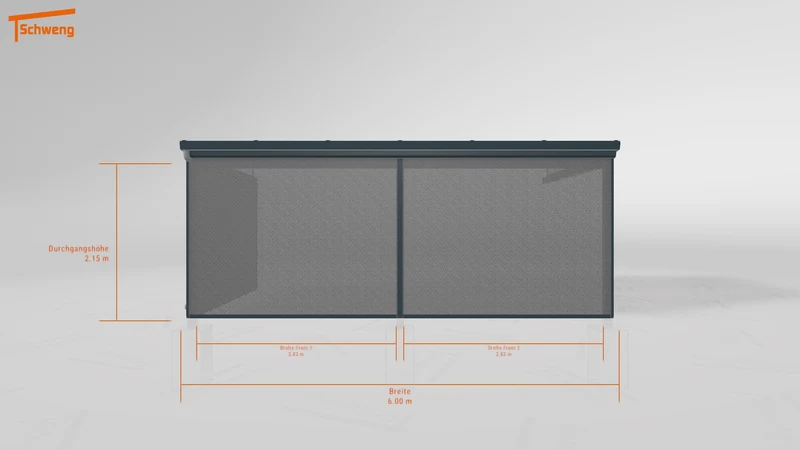 #DE Schweng Terrassenüberdachung S350 (ID 77bnqq)