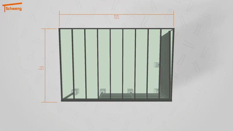 #DE Schweng Terrassenüberdachung S400 (ID 33jmwn)