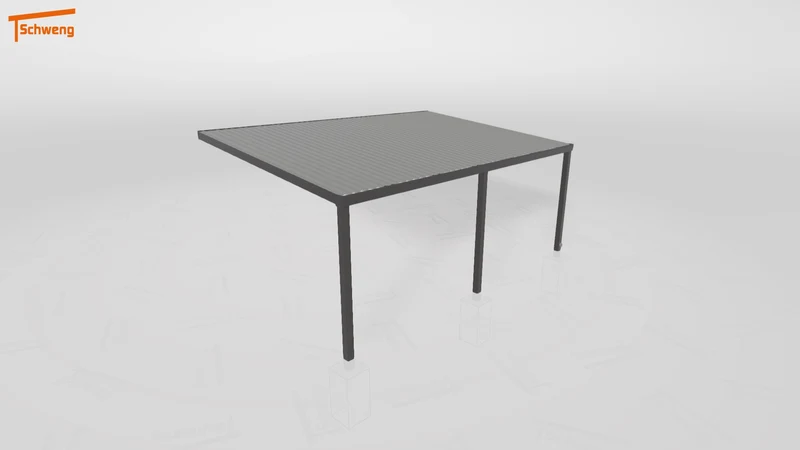 #DE Schweng Pultdachcarport S400 (ID qdv4jp)