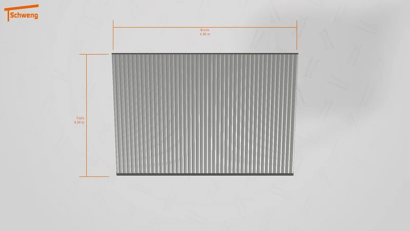 #DE Schweng Pultdachcarport S400 (ID qdv4jp)