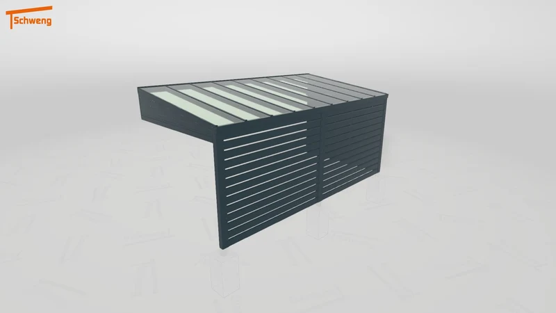 #DE Schweng Pultdachcarport S350 (ID 42wbz2) #MTG
