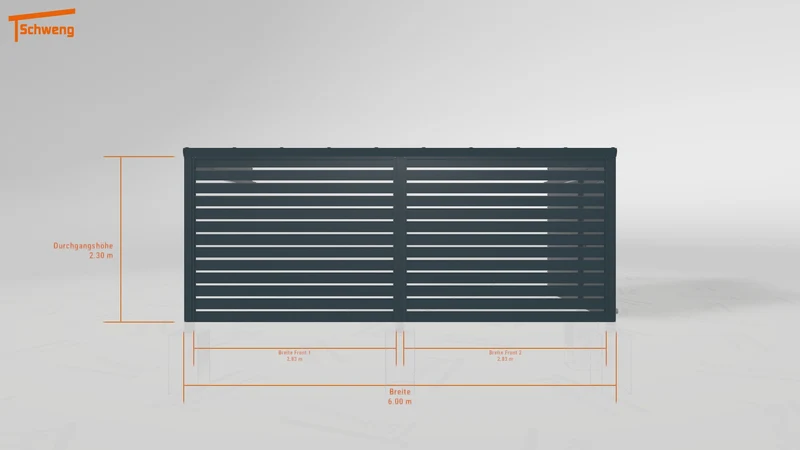 #DE Schweng Pultdachcarport S350 (ID 42wbz2) #MTG