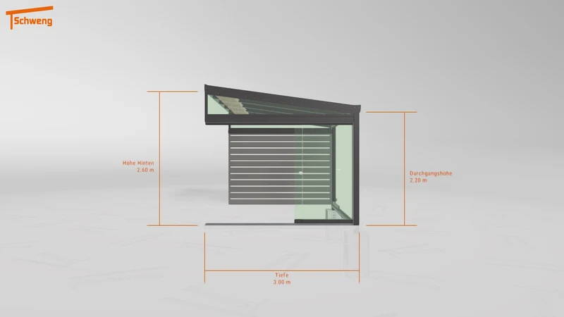 #DE Schweng Terrassenüberdachung S400 (ID mj2np9)
