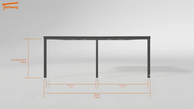 #DE Schweng Pultdachcarport S400 (ID zbwz5w)