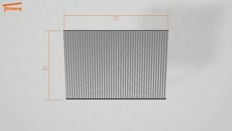 #DE Schweng Pultdachcarport S400 (ID zbwz5w)