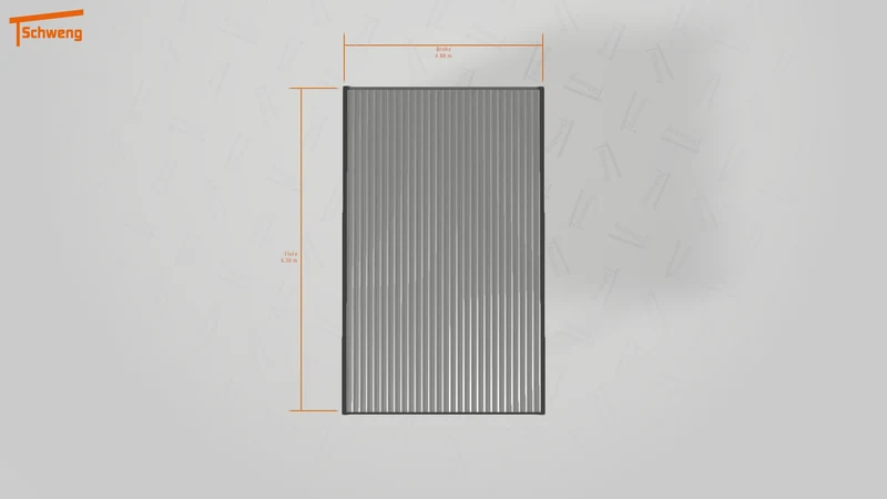 #DE Schweng Flachdachcarport C600+ (ID 42wbx2) #MTG