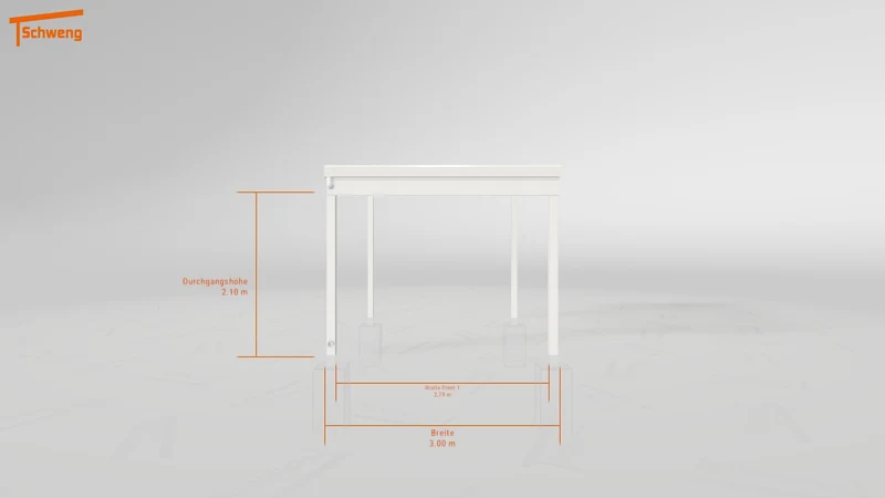 #DE Schweng Terrassenüberdachung S400 (ID 5mzp78)