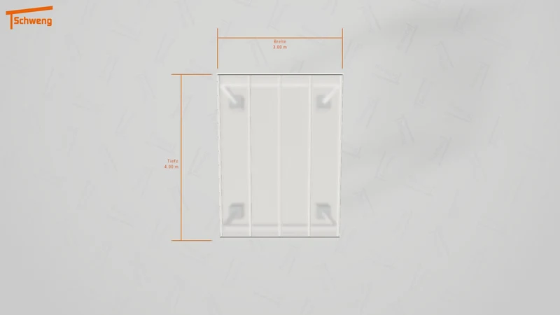 #DE Schweng Terrassenüberdachung S400 (ID zbwz3m)