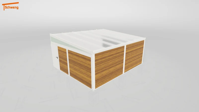 #DE Schweng Pultdachcarport S400 (ID qdv47w) #MTG