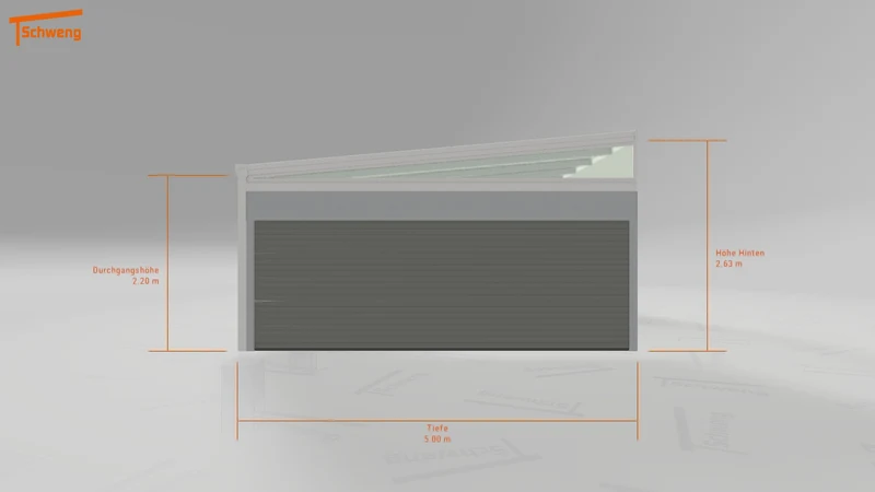 #DE Schweng Pultdachcarport S400 (ID qdv47w) #MTG