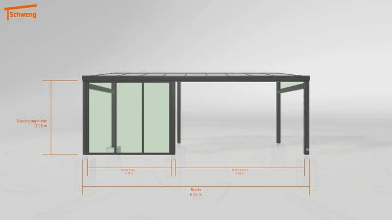 #DE Schweng Terrassenüberdachung S400 (ID 42wbqg)