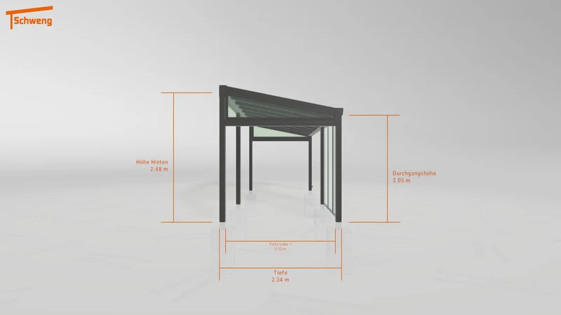 #DE Schweng Terrassenüberdachung S400 (ID 42wbqg)