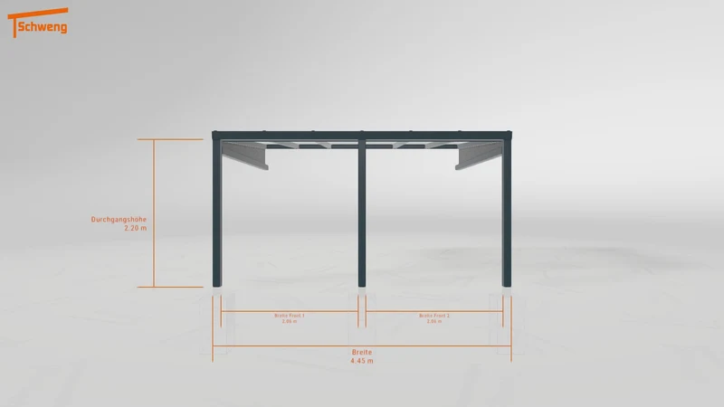 #DE Schweng Terrassenüberdachung S350 (ID mj2nk4)