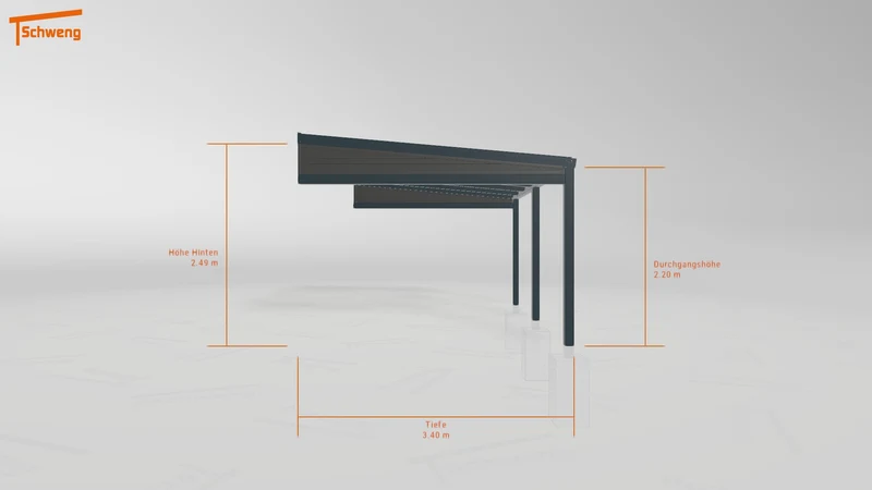 #DE Schweng Terrassenüberdachung S350 (ID mj2nk4)