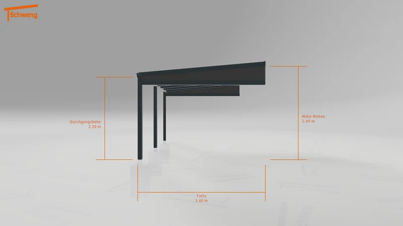 #DE Schweng Terrassenüberdachung S350 (ID mj2nk4)