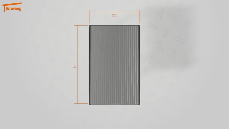 #DE Schweng Flachdachcarport C600 (ID g75wr8)