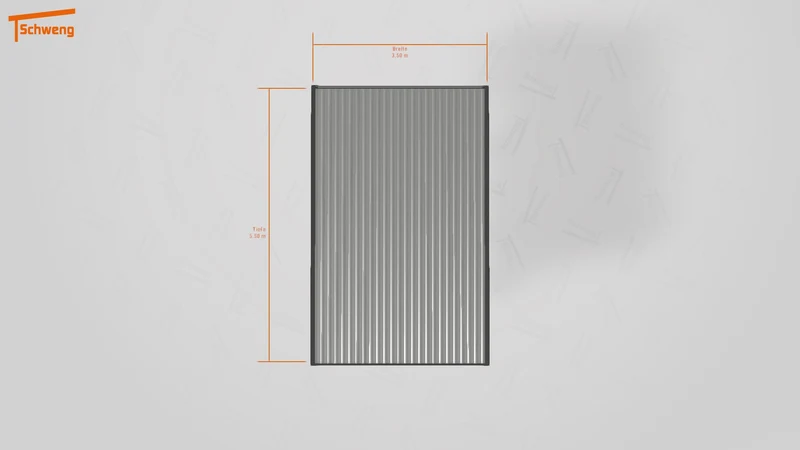#DE Schweng Flachdachcarport C600 (ID v47xzg) #MTG