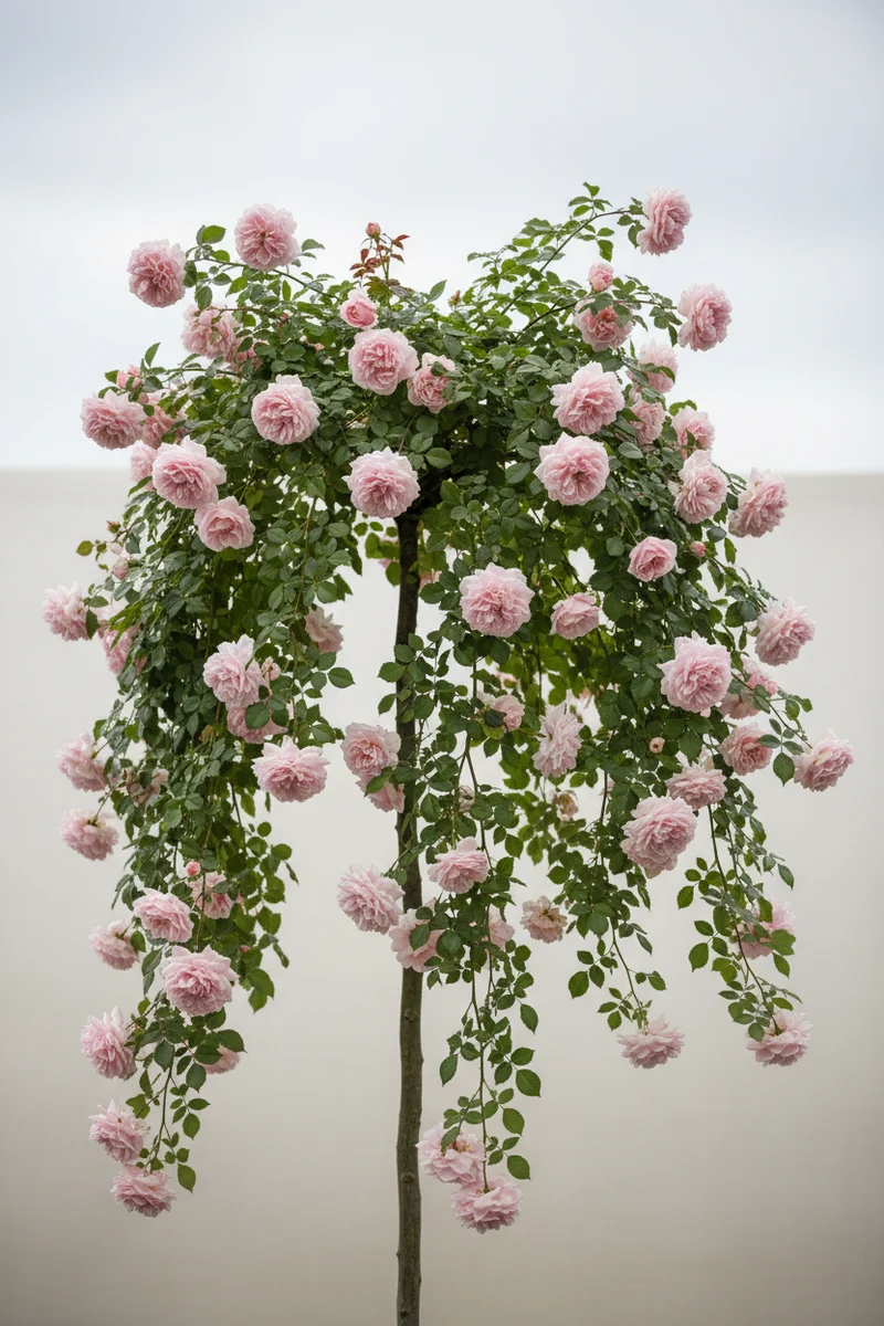 Kletterrose 'Jasmina'® / Rosa 'Jasmina'®, Stamm