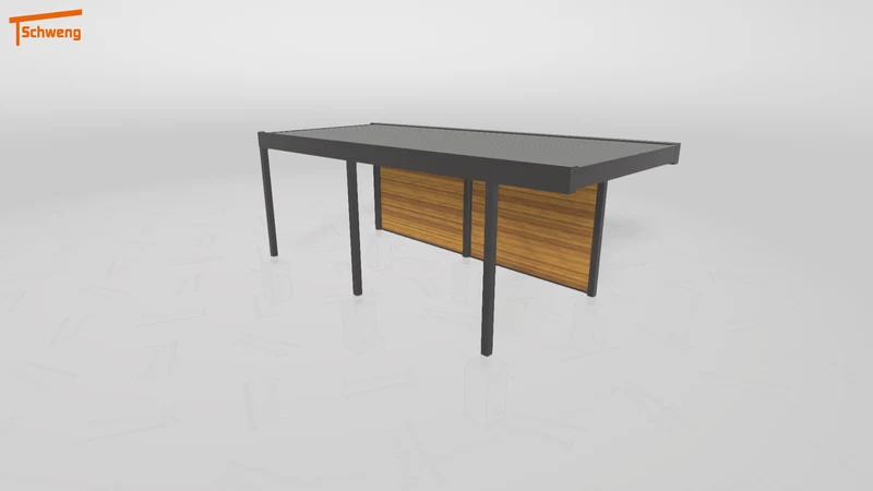 #DE Schweng Flachdachcarport C600 (ID 85pkqw) #MTG