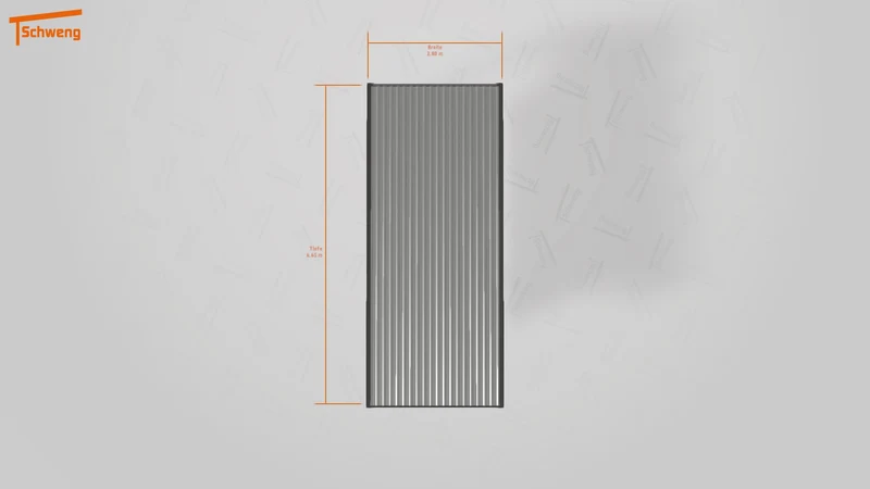 #DE Schweng Flachdachcarport C600 (ID 85pkqw) #MTG
