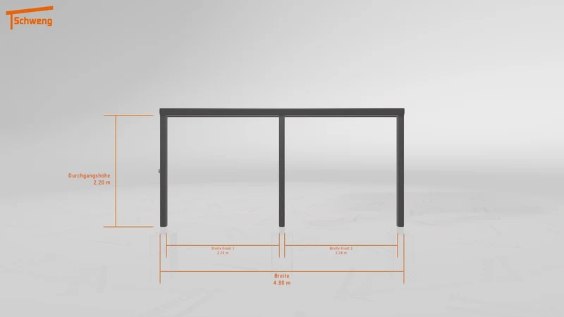 #AT Schweng Terrassenüberdachung S400 (ID x78jqy)