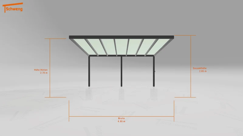 #AT Schweng Terrassenüberdachung S400 (ID x78jqy)