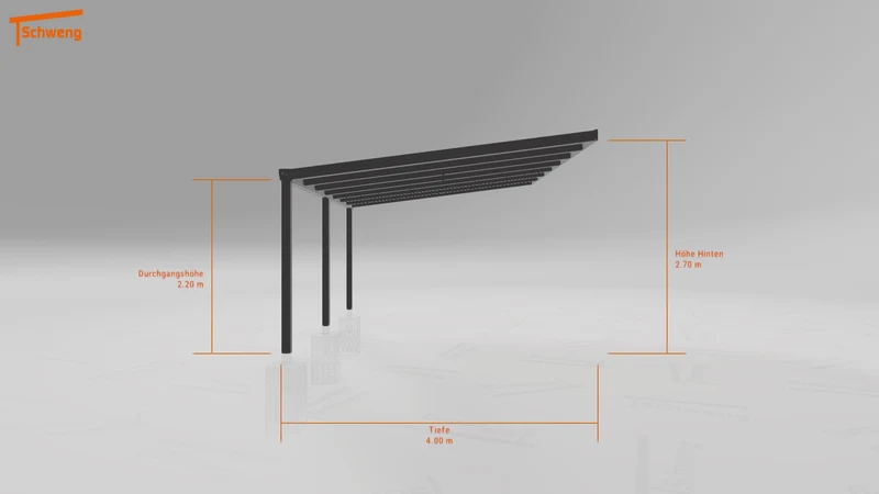 #AT Schweng Terrassenüberdachung S400 (ID x78jqy)