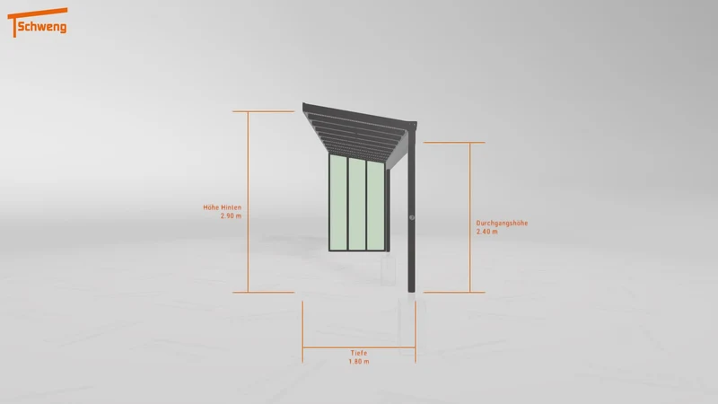 #AT Schweng Terrassenüberdachung S400 (ID ygjwrb)