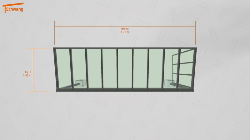 #AT Schweng Terrassenüberdachung S400 (ID ygjwrb)