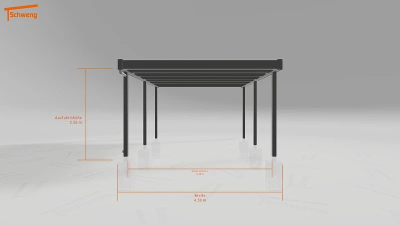 #DE Schweng Flachdachcarport C600+ (ID rjn94k) #MTG