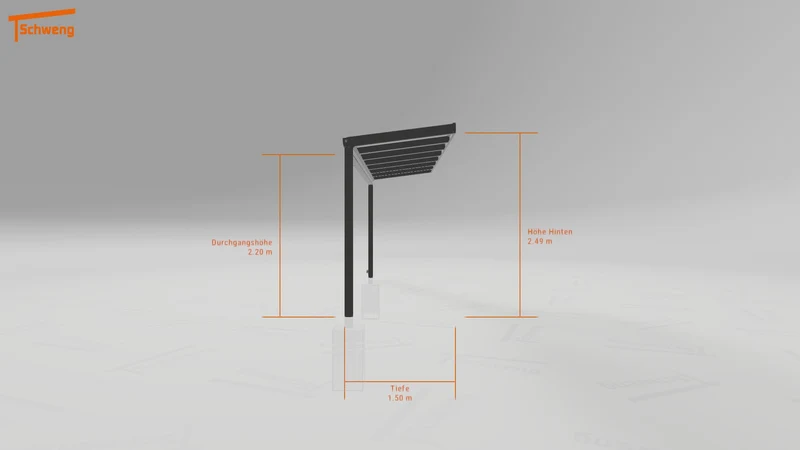 #DE Schweng Terrassenüberdachung S350 (ID 5mzp4p)