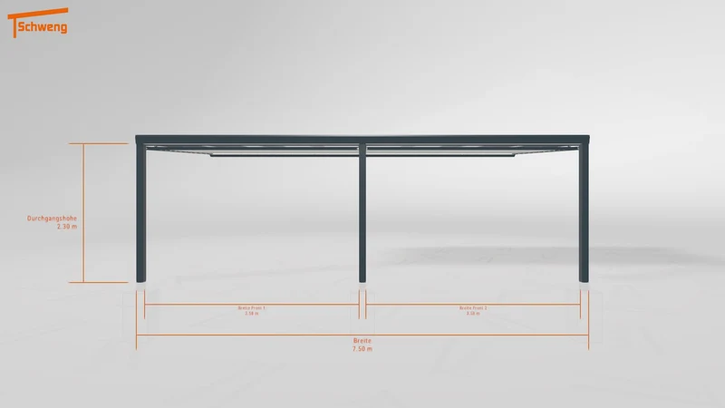 #DE Schweng Terrassenüberdachung S400 (ID ygjwdb)