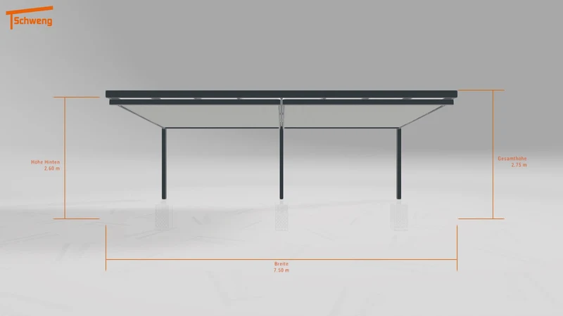 #DE Schweng Terrassenüberdachung S400 (ID ygjwdb)