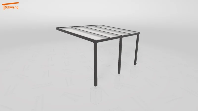#DE Schweng Terrassenüberdachung S350 (ID n5mkgv)